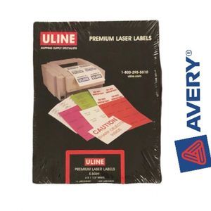 Uline Premium Laser Labels S-8039, White, 1400 labels, NWOT, sealed‎ and …